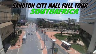 SANDTON CITY MALL TOUR SOUTHAFRICA WERE THE RICH DO SHOPPING decor beyond expectation [upl. by Yrro549]