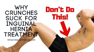 Why Crunches Suck For an Inguinal Hernia [upl. by Kilam]