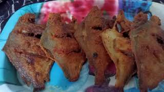 How to make pomfret fish fryswadisht populate machi fryrenukas kitchenfish fry recipe [upl. by Masao]