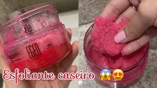 Faça seu Açúcar Esfoliante Caseiro 😱💗❤️ Receitinha [upl. by Hollie833]