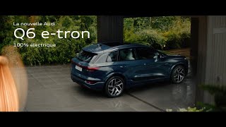 Prenez lhabitude darriver tôt avec Audi Q6 etron [upl. by Ahsiad]