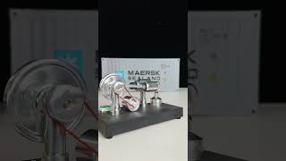 With this Stirling engine the phone can always be chargedenginemodel model engine [upl. by Enileuqcaj]