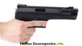 Beeman P17 45 mm 2004  Review da Pistola de Pressão  Ventureshop [upl. by Elysee]