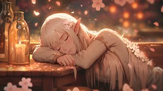 Day off After Quest  Relaxing Medieval Music Fantasy BardTavern Ambience Sleep Music [upl. by Eisus]