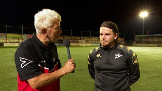 Interview  Carshalton Athletic VS Lancing FC  Aaron Lamont  050923 [upl. by Mathur]