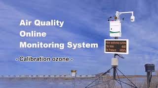 MS800A Air Quality Monitoring System Ozone Calibration [upl. by Anaujat]