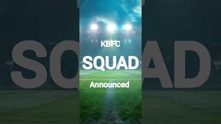 KBFCsquad announced shorts [upl. by Eveivaneg]