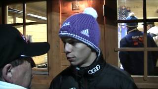 Andreas Wellinger im Interview  Klingenthal 21112014 [upl. by Stine]