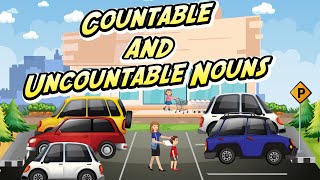 Countable and Uncountable Nouns for Kids  It’s Shop O’Clock [upl. by Assirahc]