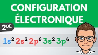 Comment trouver le CORTÈGE ÉLECTRONIQUE dun atome   PhysiqueChimie lycée [upl. by Nnaeel]