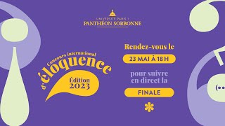 Concours international déloquence 2023  la finale [upl. by Lorn]