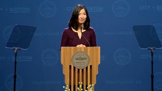 Boston Mayor Michelle Wu announces pregnancy [upl. by Anirret]