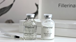 Fillerina  Preenchedor Dermocosmético Para Rugas Sem o Uso de Agulha [upl. by Mccreary]