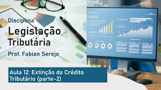 Extinção do Crédito Tributário parte2 [upl. by Leribag]