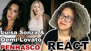 SURTEI MUITO COM ESSE FEAT Reagindo a Luisa Sonza  Penhasco 2 feat Demi Lovato React  Reaction [upl. by Isidor]