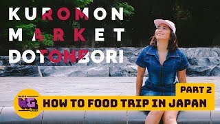 HOW TO FOOD TRIP IN JAPAN Watch this before you go  Travel Vlog [upl. by Htial]