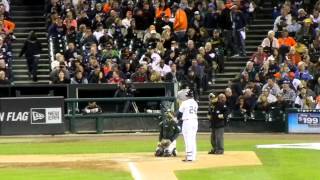 Detroit Tigers Miguel Cabrera thirdinning home run vs Oakland As Comerica Park 91812 [upl. by Aggi]