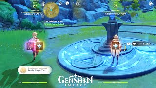 Genshin Impact  A Little Game vs The Yakshas Wish Hidden World Quest Guide Gameplay [upl. by Yllus529]