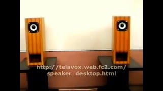 Desktop Speaker Series by Back Loaded Horn System 131SS series [upl. by Seif812]