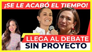 ¡LE QUITARON EL TELEPROMTER EL PEOR DÍA para Xóchitl Gálvez llega al DEBATE SIN PROYECTO SHIEN… [upl. by Aneehsat20]