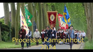 PROCESSIE KAMPENHOUT 2024 [upl. by Somisareg221]