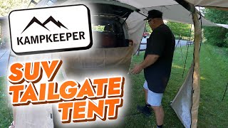 Tailgate SUV Tent Newest version link in description [upl. by Samford449]