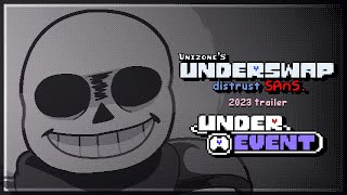 Unizones UNDERSWAP Distrust sans UNDEREVENT 2023 Trailer Showcase [upl. by Colwen]