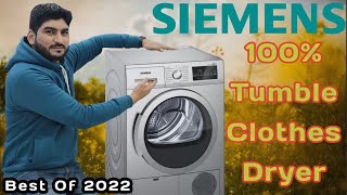 siemens dryer  clothe dryer  wt46g402in  tumble dryer  siemens iq300 dryer  best dryer 2022 [upl. by Ikik]