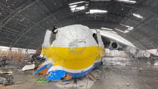 Grim Footage Shows Wreckage of Worlds Largest Plane [upl. by Amory271]