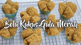 Bolu Kukus Gula Merah  Tintin Rayner Recipe [upl. by Llewen]