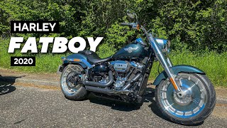 Harley Fatboy 2020 Review Worth the Wait [upl. by Essyla901]