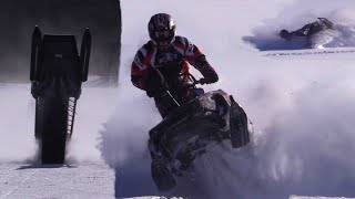 Mountain Mod Phazer 485  Crazy Powder Carving and Wheelies [upl. by Naened]