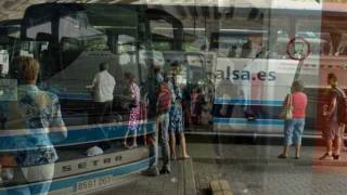 ESTACIÓN SUR DE AUTOBUSES DE MADRID [upl. by Bertilla]