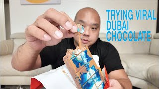 Trying The Viral Dubai Chocolate Fix Chocolatier [upl. by Shayn]