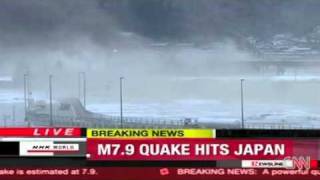 Japan Earthquake 89 Tsunami hits 11 March 2011 [upl. by Aneen]