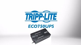 ECO 750VA UPS System by Tripp Lite  ECO750UPS [upl. by Jackson]