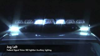 Federal Signal Vision SLR Lightbar Auxiliary Lighting [upl. by Cosmo]