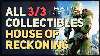 House of Reckoning All Collectibles Halo Infinite [upl. by Naryk]