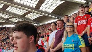 Amhrán na bhFiann  The soldiers song 2024 All Ireland Hurling Final CrokePark [upl. by Budwig]