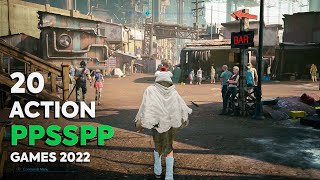 Top 20 Best PPSSPP Action Adventure Games [upl. by Ardet375]