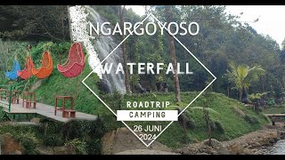 NGARGOYOSO WATERFALL KARANGANYAR ROADTRIP amp CAMPING [upl. by Conyers]