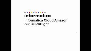 Informatica Cloud for AWS QuickSight Trial [upl. by Balthazar8]