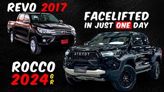 Revo 2017 Facelifted into Rocco GR 2024 in just one day autolevels [upl. by Boy622]