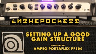 THE SECRET TO A GREAT BASS TONE  Understanding Gain Structure [upl. by Roye]