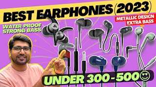 Best Wired Earphones 2024⚡Best Wired Earphones under 300 RS⚡Best Earphones under 500 RS 2024 [upl. by Yaeger158]