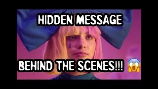 Sia  Thunderclouds HIDDEN MESSAGE Behind The Scenes [upl. by Ahsaelat]