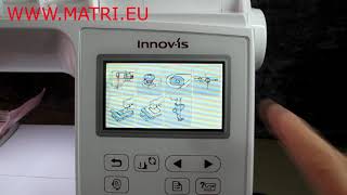 Brother Brother Innovis NV 870 SE Embroidery machine information [upl. by Sauls485]