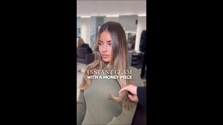 calumtierney crafted this stunning Bronde MoneyPieceHair [upl. by Eyak]