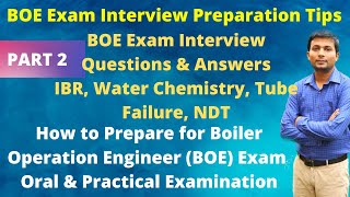 Boiler Operation Engineer Exam interview preparation Tips  BOE exam interview questions and answers [upl. by Zumwalt]