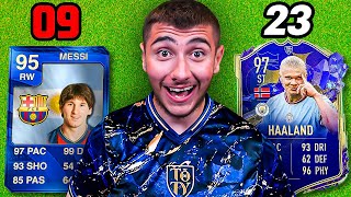 I Used Every TOTY Card FIFA 0923 [upl. by Atnek627]